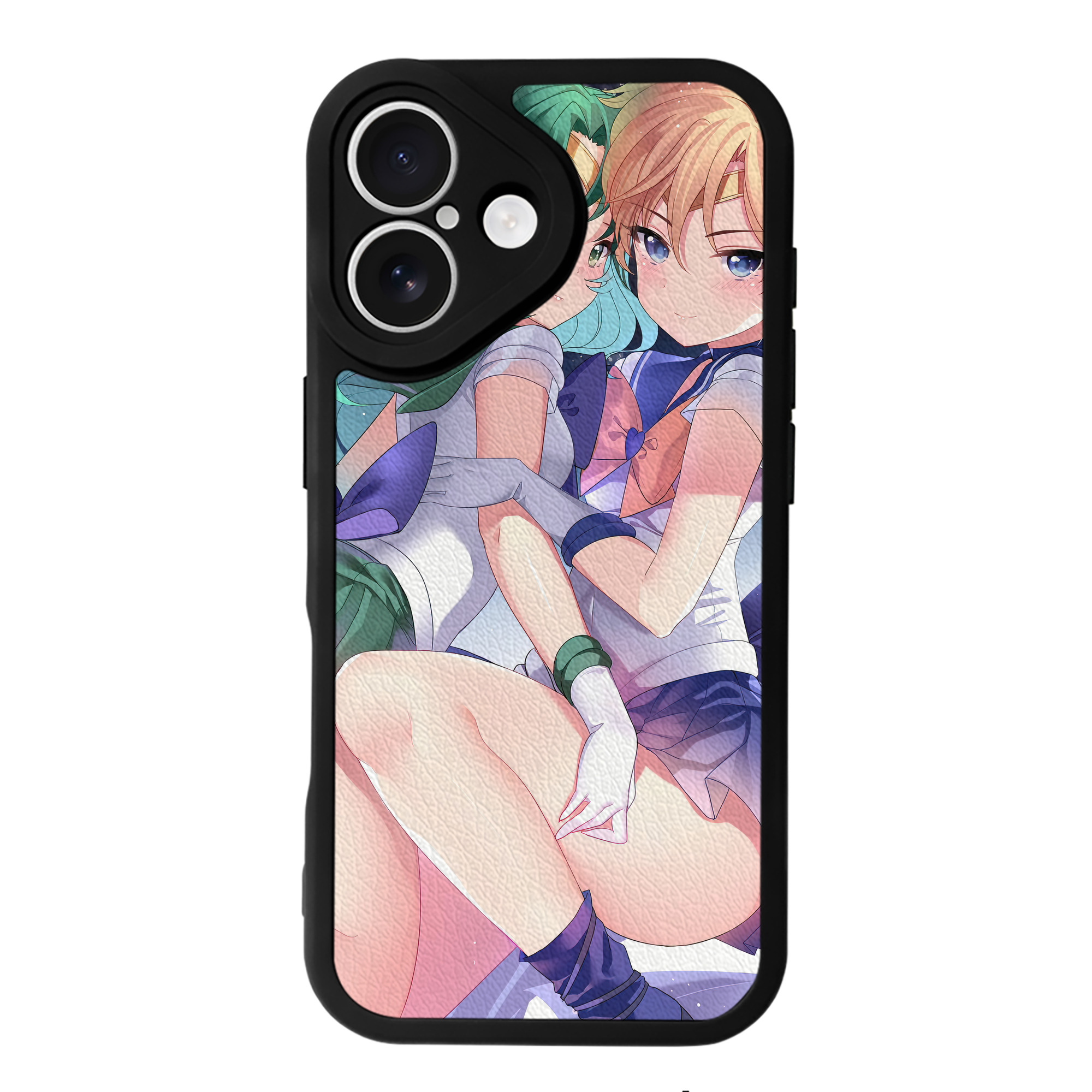 （画像用） 美少女戦士セーラームーン Sailor Moon 【iPhone 16シリーズ対応】シリコンスマホケース（レザー調） 材質：シリコン
